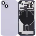 Back Glass w/ MagSafe Magnet & NFC & Flashlight Flex For iPhone 14 (Quality - OEM Pull C) (Purple)