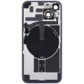 Back Glass w/ MagSafe Magnet & NFC & Flashlight Flex For iPhone 14 (Quality - OEM Pull C) (Midnight)