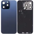 Back Glass w/ MagSafe Magnet & NFC & Flashlight Flex For iPhone 15 Pro Max (Used OEM Pull: Grade B) (Blue Titanium)