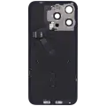 Back Glass w/ MagSafe Magnet & NFC & Flashlight Flex For iPhone 15 Pro Max (Used OEM Pull: Grade B) (Blue Titanium)
