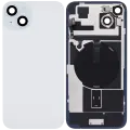 Back Glass w/ MagSafe Magnet & NFC & Flashlight Flex For iPhone 15 Plus (Used OEM Pull: Grade B) (Blue)