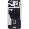 Back Glass w/ MagSafe Magnet & NFC & Flashlight Flex For iPhone 15 Plus (Used OEM Pull: Grade B) (Blue)