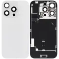Back Glass w/ MagSafe Magnet & NFC & Flashlight Flex For iPhone 16 Pro (Quality - OEM Pull C) (White Titanium)
