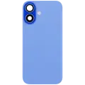 Back Glass w/ MagSafe Magnet & NFC & Flashlight Flex For iPhone 16 (Quality - OEM Pull C) (Ultramarine)