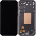 OLED Assembly With Frame For Samsung Galaxy S24 FE 5G (US & International Version) (Service Pack) (Graphite)