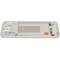 OLED Assembly With Frame For Samsung Galaxy A36 5G (A366 / 2025) (Service Pack) (White)