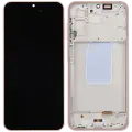 OLED Assembly With Frame Compatible For Samsung Galaxy A26 5G (A266 / 2025) (Service Pack) (Peach Pink)