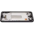 OLED Assembly With Frame For Samsung Galaxy A34 5G (A346 / 2023) (Service Pack) (Graphite)