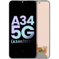 OLED Assembly Without Frame For Galaxy A34 5G (A346 / 2022) (Service Pack) (All Colors)