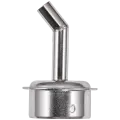 861 Series 45 Degree Oblique Stainless Steel Hot Air Rework Station Nozzles - 6MM (Relife)