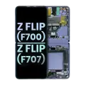 Inner OLED Assembly With Frame For Samsung Galaxy Z Flip 4G (F700) (Service Pack) (Mirror Purple)
