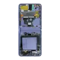 Inner OLED Assembly With Frame For Samsung Galaxy Z Flip 4G (F700) (Service Pack) (Mirror Purple)