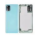 Back cover Glass With Camera Lens For Samsung Galaxy A51 4G (A515 / 2019) (Service Pack) (Prism Crush Blue)