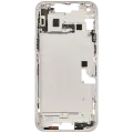 Mid-Frame Housing  W/ Charging Port Flex & Small Parts  For iPhone 14 Plus (EU / Global Version) (Used OEM Pull: Grade B) (Starlight)