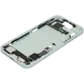 Mid-Frame Housing  W/ Charging Port Flex & Small Parts  For iPhone 15 Plus (EU / Global Version) (Used OEM Pull: Grade A) (Green)