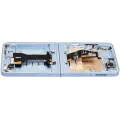 Inner OLED Assembly With Frame Compatible For Samsung Galaxy Z Flip 6 5G (F741) (US & International) (Aftermarket Plus) (Blue)