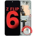 Inner OLED Assembly With Frame Compatible For Samsung Galaxy Z Flip 6 5G (F741) (US & International) (Aftermarket Plus) (Mint)