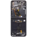 Inner OLED Assembly With Frame Compatible For Samsung Galaxy Z Flip 5 5G (F731) (US & International) (Aftermarket Plus) (Graphite)