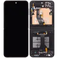 Inner OLED Assembly With Frame For Samsung Galaxy Z Flip 6 5G (US & International) (Service Pack) (Black)