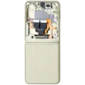 Inner OLED Assembly With Frame For Samsung Galaxy Z Flip 3 5G (US & International) (Service Pack) (Cream)
