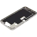 Mid-Frame Housing  W/ Charging Port Flex & Small Parts  For iPhone 16 Pro Max (EU / Global Version) (Used OEM Pull: Grade A) (Natural Titanium)