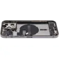 Back Housing W/ Charging Port Flex & Small Parts  For iPhone 13 Pro Max (EU / Global Version) (Used OEM Pull: Grade A) (Graphite)