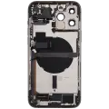 Back Housing W/ Charging Port Flex & Small Parts  For iPhone 13 Pro Max (EU / Global Version) (Used OEM Pull: Grade B) (Graphite)
