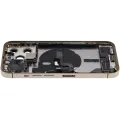 Back Housing W/ Charging Port Flex & Small Parts  For iPhone 13 Pro (US Version) (Used OEM Pull: Grade B) (Gold)