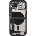 Back Housing W/ Charging Port Flex & Small Parts  For iPhone 13 (EU / Global Version) (Used OEM Pull: Grade C) (Midnight)