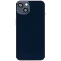 Back Housing W/ Charging Port Flex & Small Parts  For iPhone 13 (EU / Global Version) (Used OEM Pull: Grade B) (Midnight)