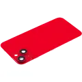 Back Glass w/ MagSafe Magnet For iPhone 14 (Quality - OEM Pull B) (Red)