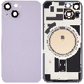 Back Glass w/ MagSafe Magnet For iPhone 14 (Quality - OEM Pull B) (Purple)