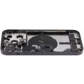 Back Housing W/ Charging Port Flex & Small Parts  For iPhone 14 Pro (US Version) (Used OEM Pull: Grade C) (Space Black)