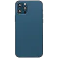 Back Housing W/ Charging Port Flex & Small Parts  For iPhone 12 Pro (US Version) (Used OEM Pull: Grade B) (Pacific Blue)