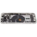 Back Housing W/ Charging Port Flex & Small Parts  For iPhone 12 (US Version) (Used OEM Pull: Grade C) (White)