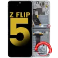 Inner OLED Assembly With Frame For Samsung Galaxy Z Flip 5 5G (US & International) (Refurbished) (Blue)