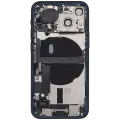 Back Housing W/ Charging Port Flex & Small Parts  For iPhone 13 Mini (US Version) (Used OEM Pull: Grade C) (Midnight)