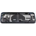 Back Housing W/ Charging Port Flex & Small Parts  For iPhone 13 Mini (US Version) (Used OEM Pull: Grade C) (Midnight)