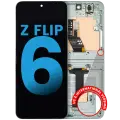 Inner OLED Assembly With Frame Compatible For Samsung Galaxy Z Flip 6 5G (F741) (US & International) (Aftermarket) (Mint)