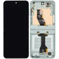 Inner OLED Assembly With Frame Compatible For Samsung Galaxy Z Flip 6 5G (F741) (US & International) (Aftermarket) (Mint)