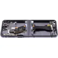 Inner OLED Assembly With Frame Compatible For Samsung Galaxy Z Flip 5 5G (F731) (US & International) (Aftermarket) (Graphite)