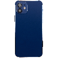 Back Housing W/ Charging Port Flex & Small Parts  For iPhone 12 (US Version) (Used OEM Pull: Grade A) (Blue)