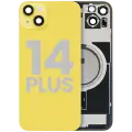 Back Glass w/ MagSafe Magnet For iPhone 14 Plus (Quality - OEM Pull C) (Yellow)