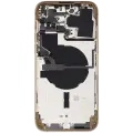 Back Housing W/ Small Parts For iPhone 14 Pro Max (US Version) (Used OEM Pull: Grade C) (Gold)