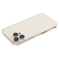 Back Housing W/ Small Parts For iPhone 14 Pro Max (US Version) (Used OEM Pull: Grade B) (Gold)