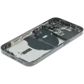 Back Housing W/ Small Parts For iPhone 14 Pro (EU / Global Version) (Used OEM Pull: Grade B) (Space Black)