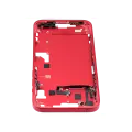 Mid-Frame Housing  W/ Small Parts For iPhone 14 Plus (EU / Global Version) (Used OEM Pull: Grade C) (Red)