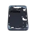 Mid-Frame Housing  W/ Small Parts For iPhone 14 Plus (EU / Global Version) (Used OEM Pull: Grade B) (Midnight)