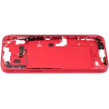 Mid-Frame Housing  W/ Small Parts For iPhone 14 Plus (EU / Global Version) (Used OEM Pull: Grade B) (Red)