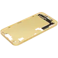 Mid-Frame Housing  W/ Small Parts For iPhone 14 Plus (EU / Global Version) (Used OEM Pull: Grade B) (Yellow)